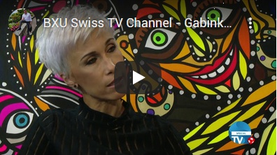 BXU Swiss TV - Gabinka Pop Art Künstlerin Interview 2017